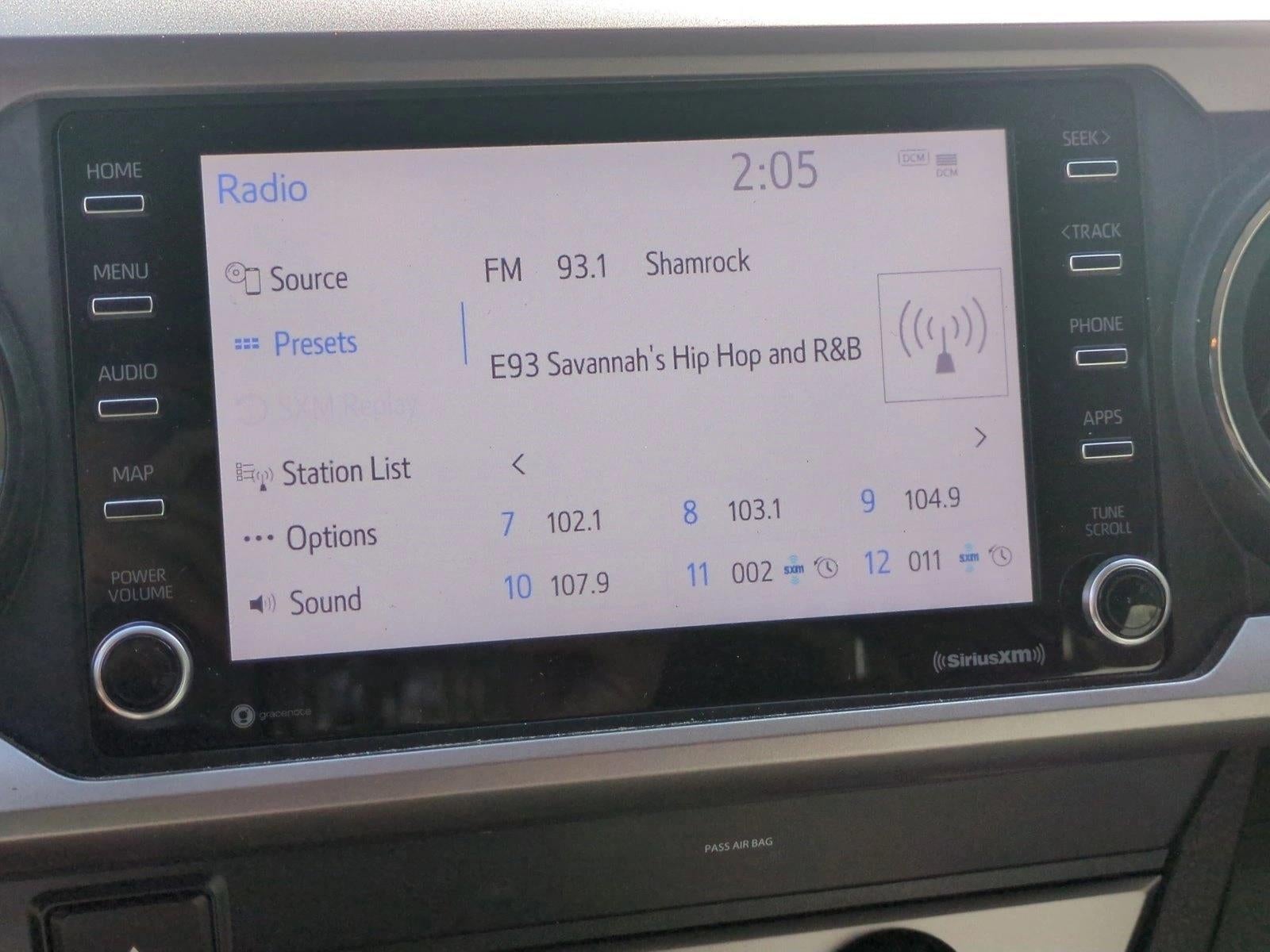 2020 Toyota Tacoma 2WD 2WD SR5 Double Cab 5' Bed V6 AT (GS)