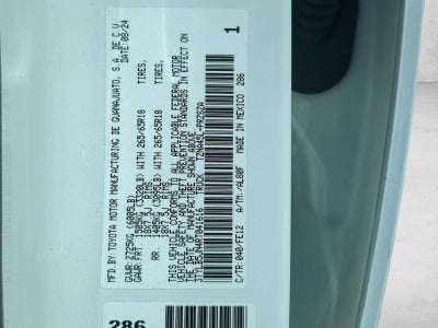 2024 Toyota Tacoma 4WD 4WD TRD Sport Double Cab 5' Bed AT (Natl)