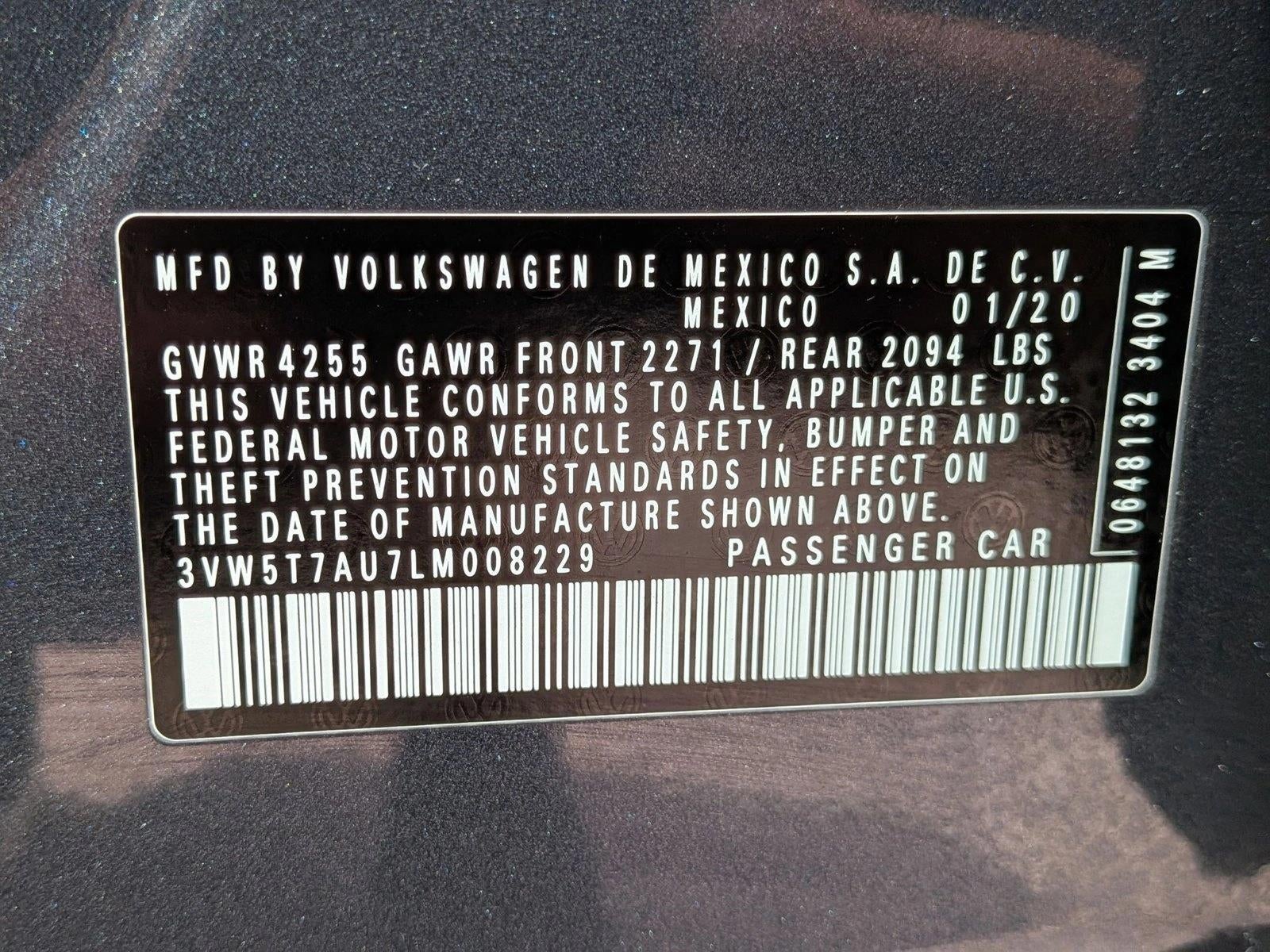 2020 Volkswagen Golf GTI 2.0T S Manual