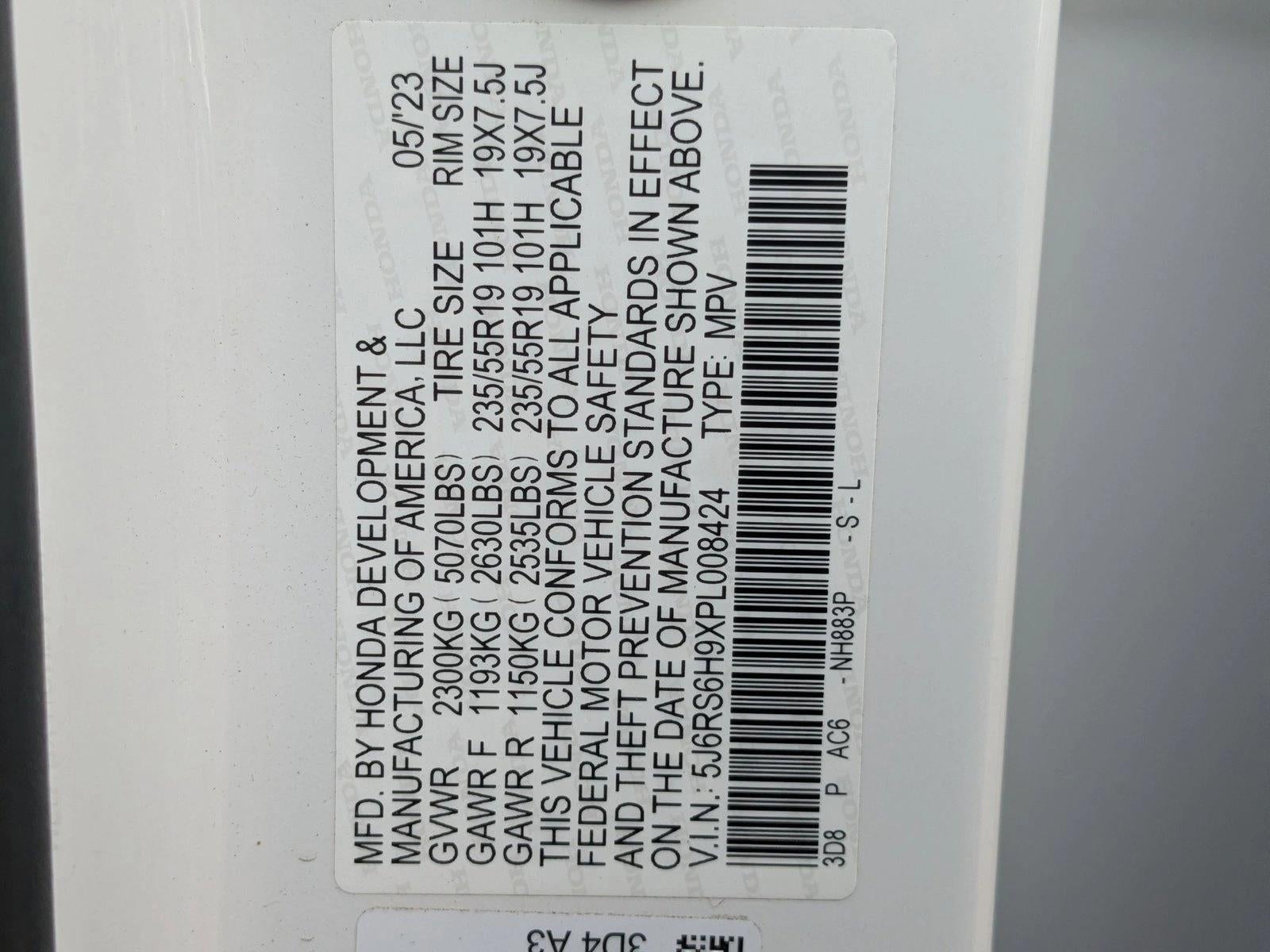 2023 Honda CR-V Hybrid Sport Touring AWD