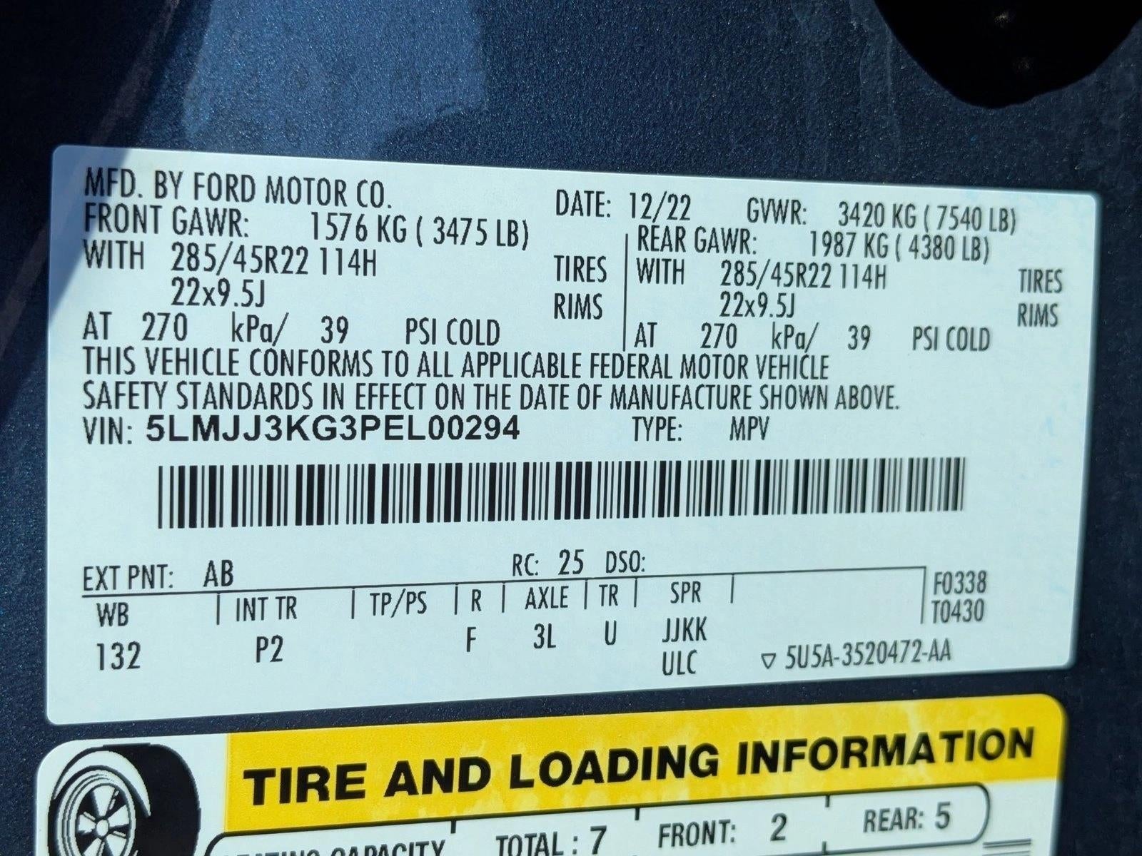 2023 Lincoln Navigator L Reserve 4x2