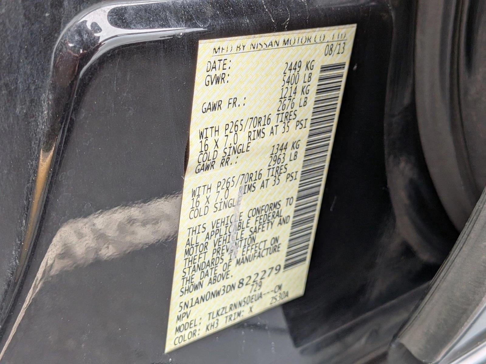 2013 Nissan Xterra 4WD 4dr Auto S