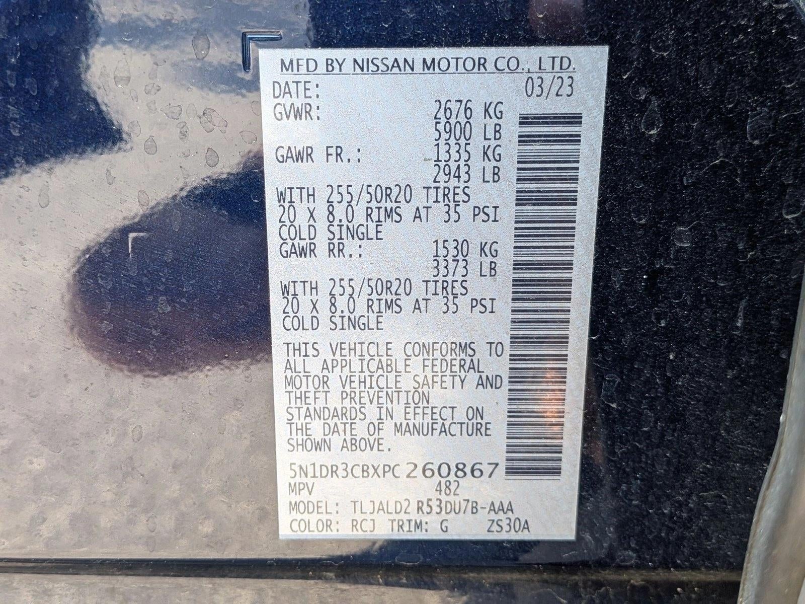 2023 Nissan Pathfinder SL 2WD
