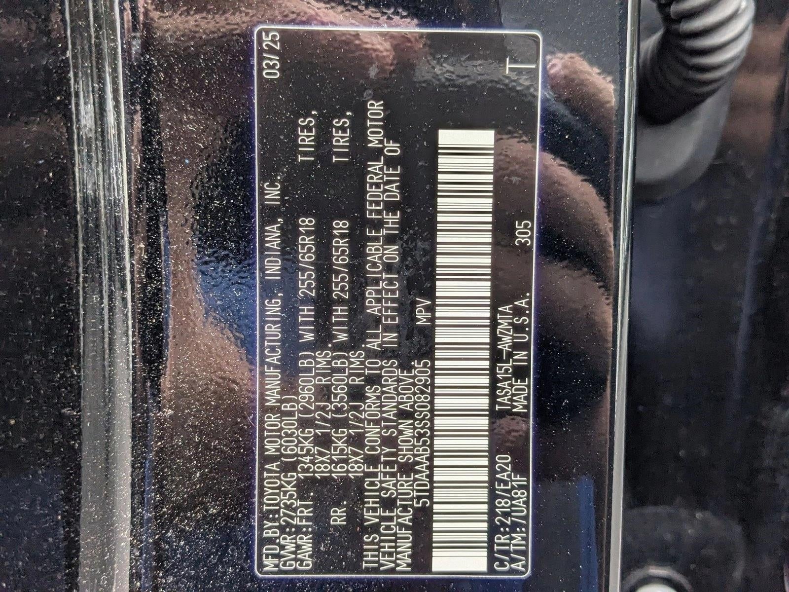 2025 Toyota Grand Highlander XLE AWD (Natl)