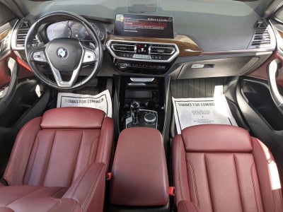 2022 BMW X3 sDrive30i Sports Activity Vehicle