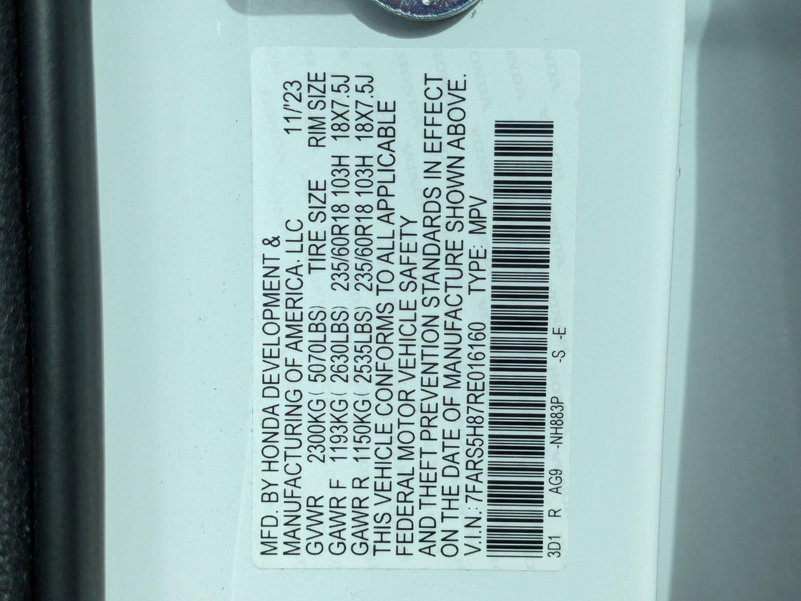 2024 Honda CR-V Hybrid Sport-L FWD