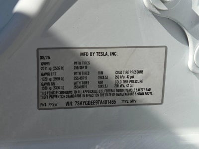 2026 Tesla Model Y Long Range Launch Series AWD *Ltd Avail*