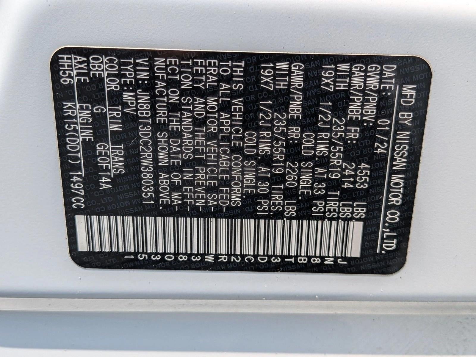 2024 Nissan Rogue FWD Platinum
