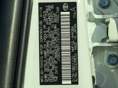 2018 Toyota Prius c Four (GS)