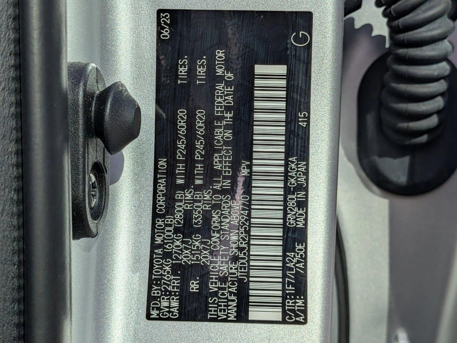 2023 Toyota 4Runner Limited 2WD (Natl)
