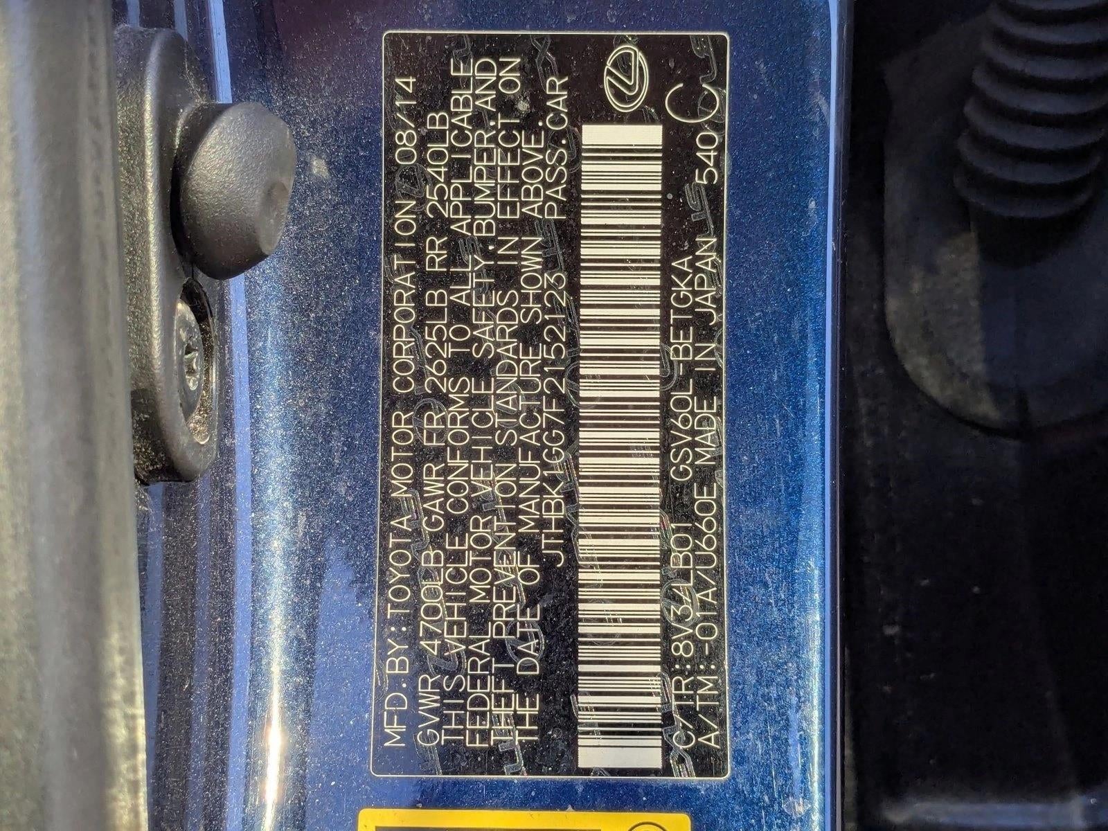 2015 Lexus ES 350 4dr Sdn