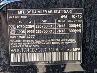 2016 Mercedes-Benz GLA GLA 250 SUV