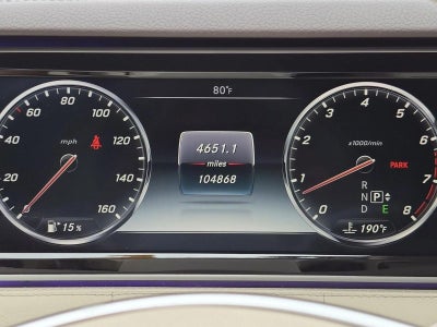 2015 Mercedes-Benz S-Class S 550 4MATIC® Coupe