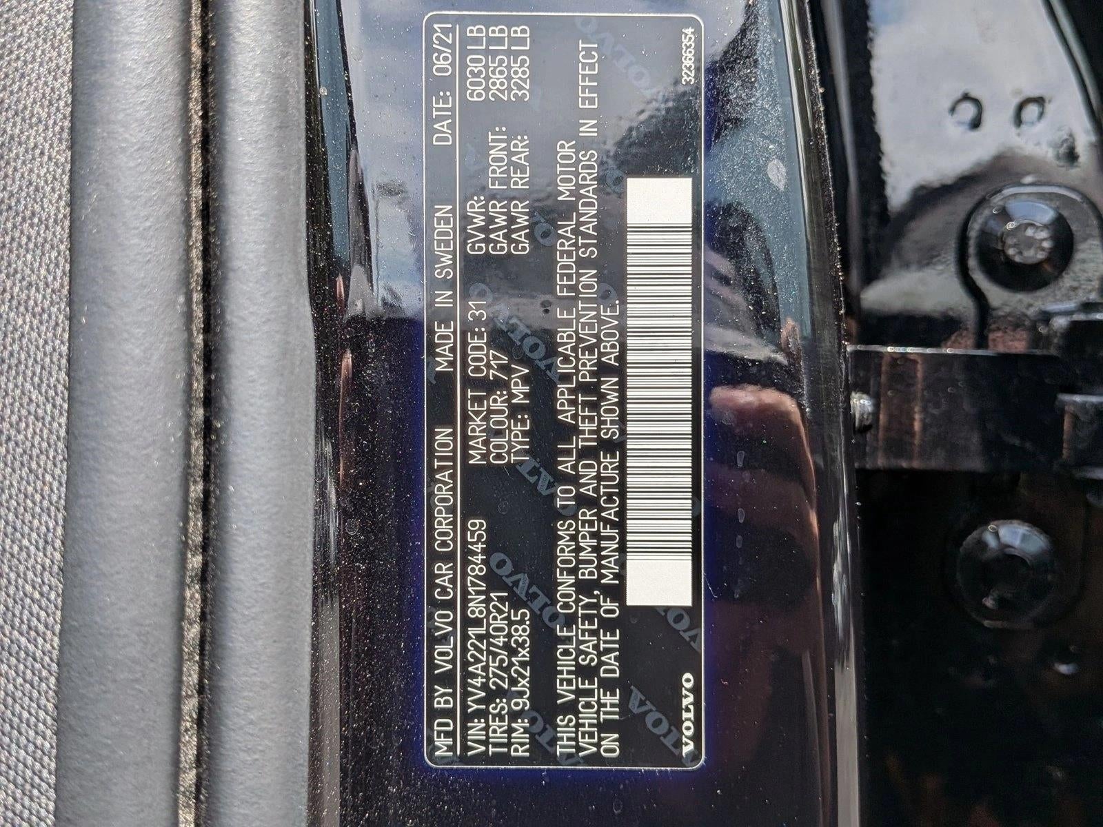 2022 Volvo XC90 T6 AWD Inscription 6P