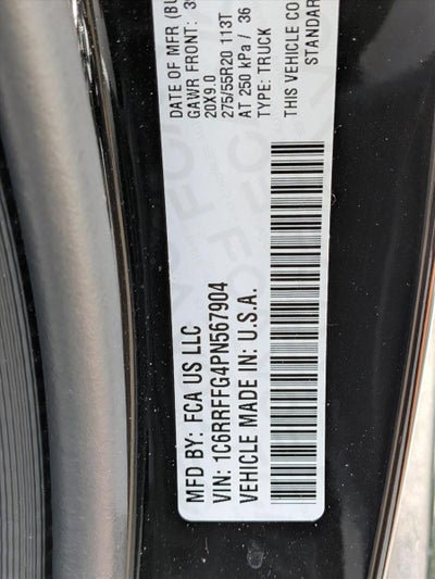 2023 RAM 1500 Big Horn 4x4 Crew Cab 5'7" Box