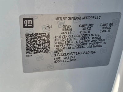 2023 Chevrolet Malibu 4dr Sdn 1LT