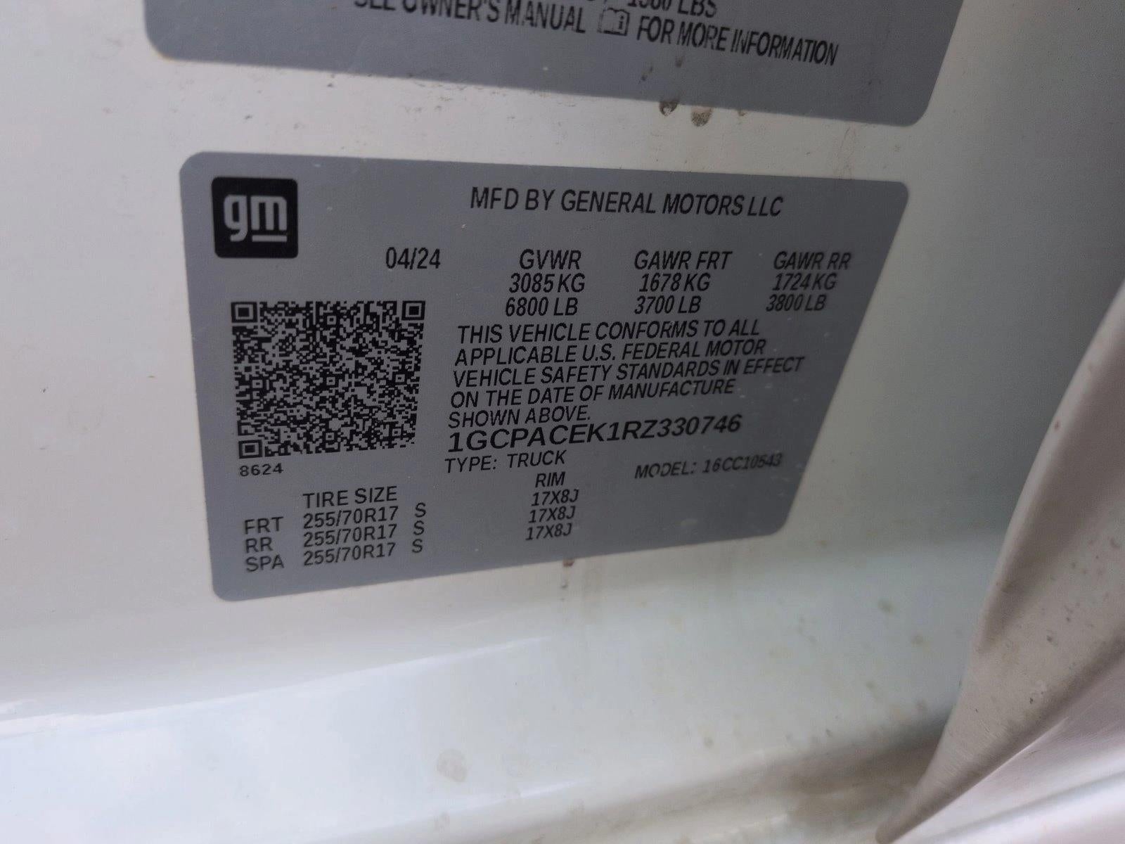 2024 Chevrolet Silverado 1500 Crew Cab Short Box 2-Wheel Drive LT