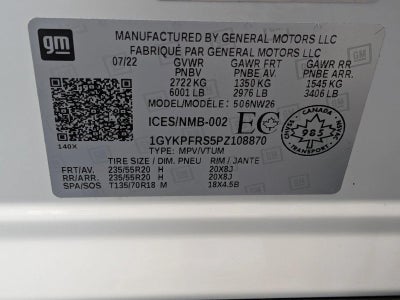 2023 Cadillac XT6 AWD 4dr Premium Luxury