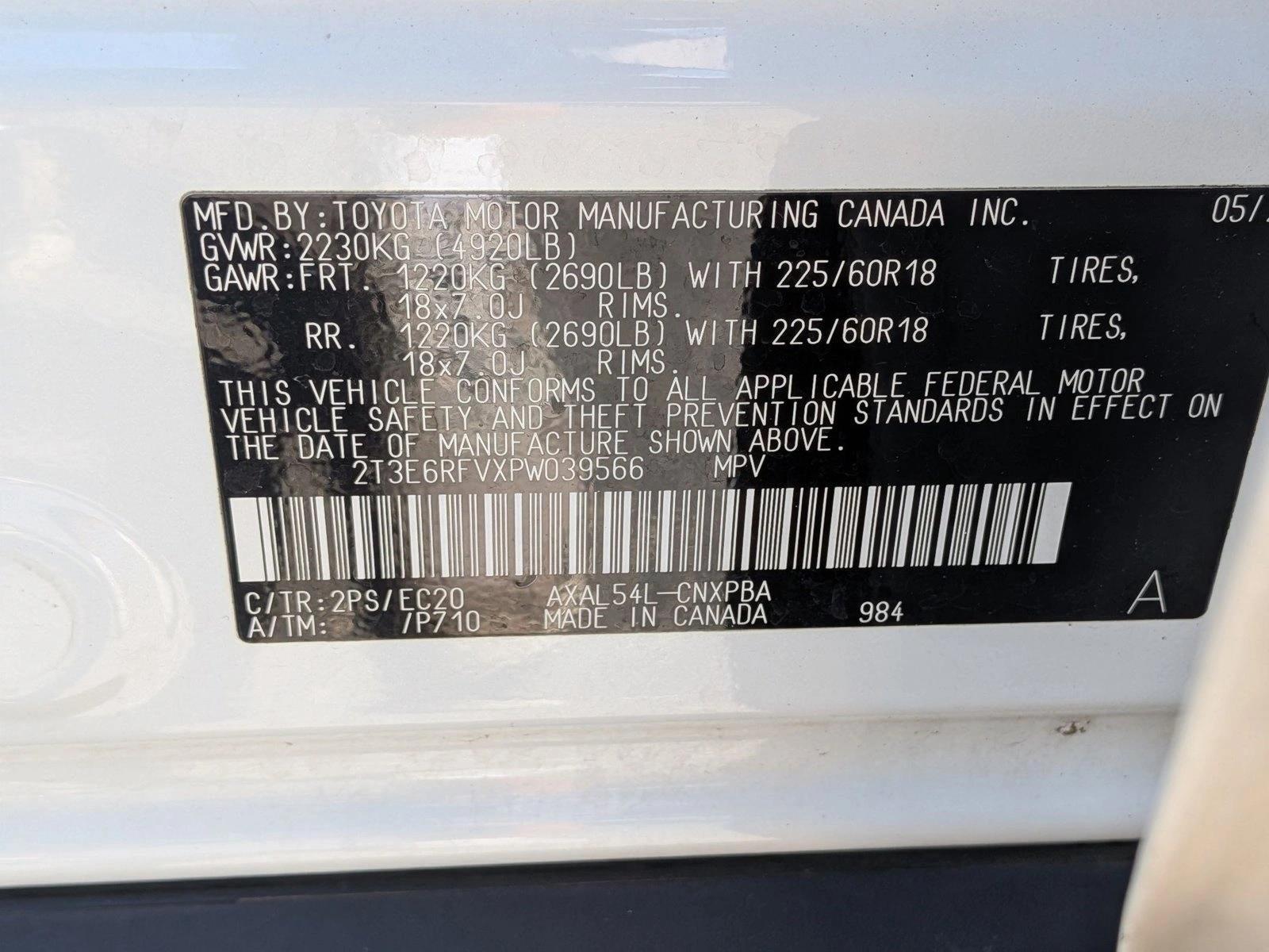 2023 Toyota RAV4 Hybrid XSE AWD (Natl)