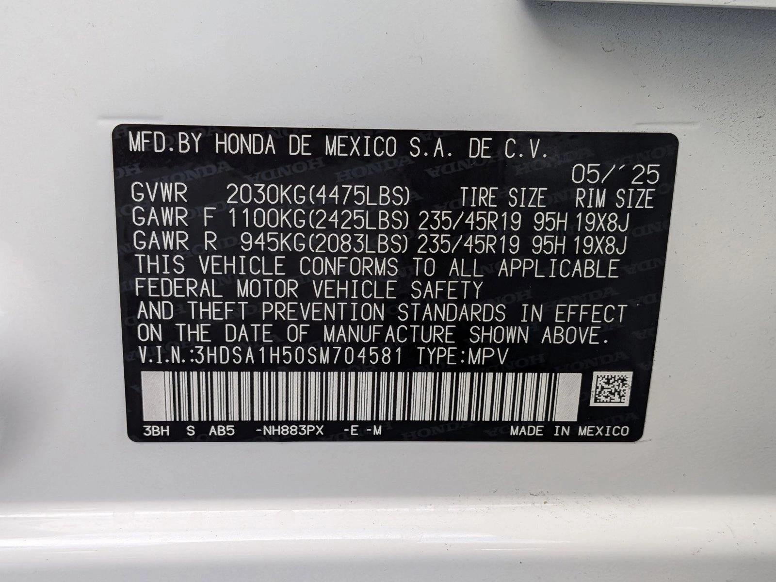 2025 Acura ADX FWD w/A-Spec Package