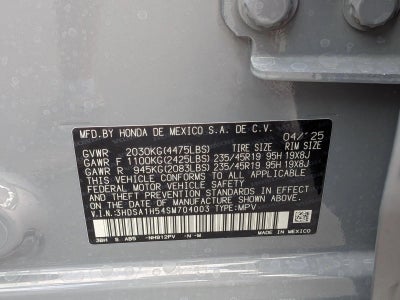 2025 Acura ADX FWD w/A-Spec Package