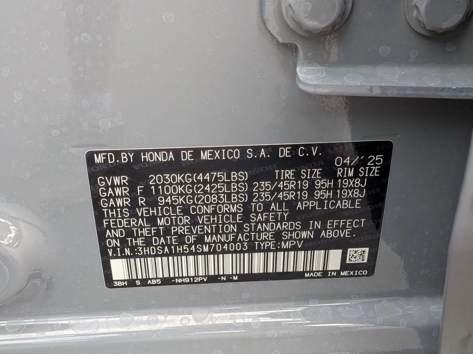 2025 Acura ADX FWD w/A-Spec Package