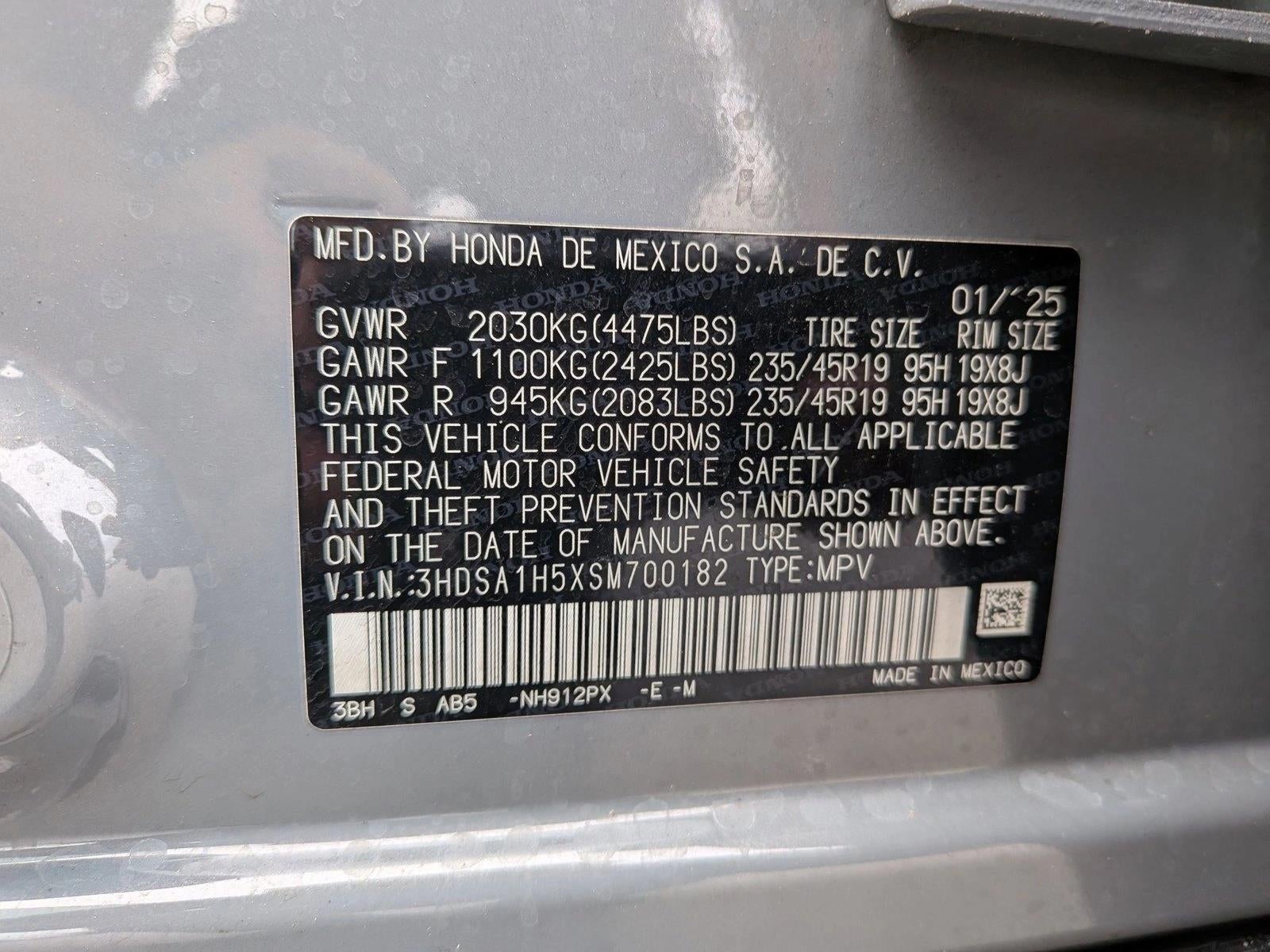 2025 Acura ADX FWD w/A-Spec Package