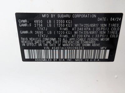 2024 Subaru Outback Premium AWD
