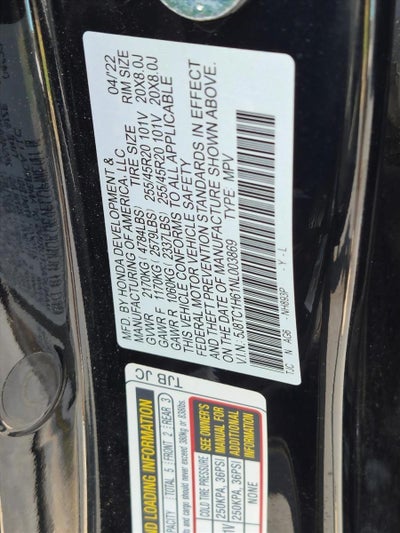 2022 Acura RDX FWD w/A-Spec Package