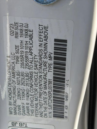 2023 Acura RDX SH-AWD w/Technology Package