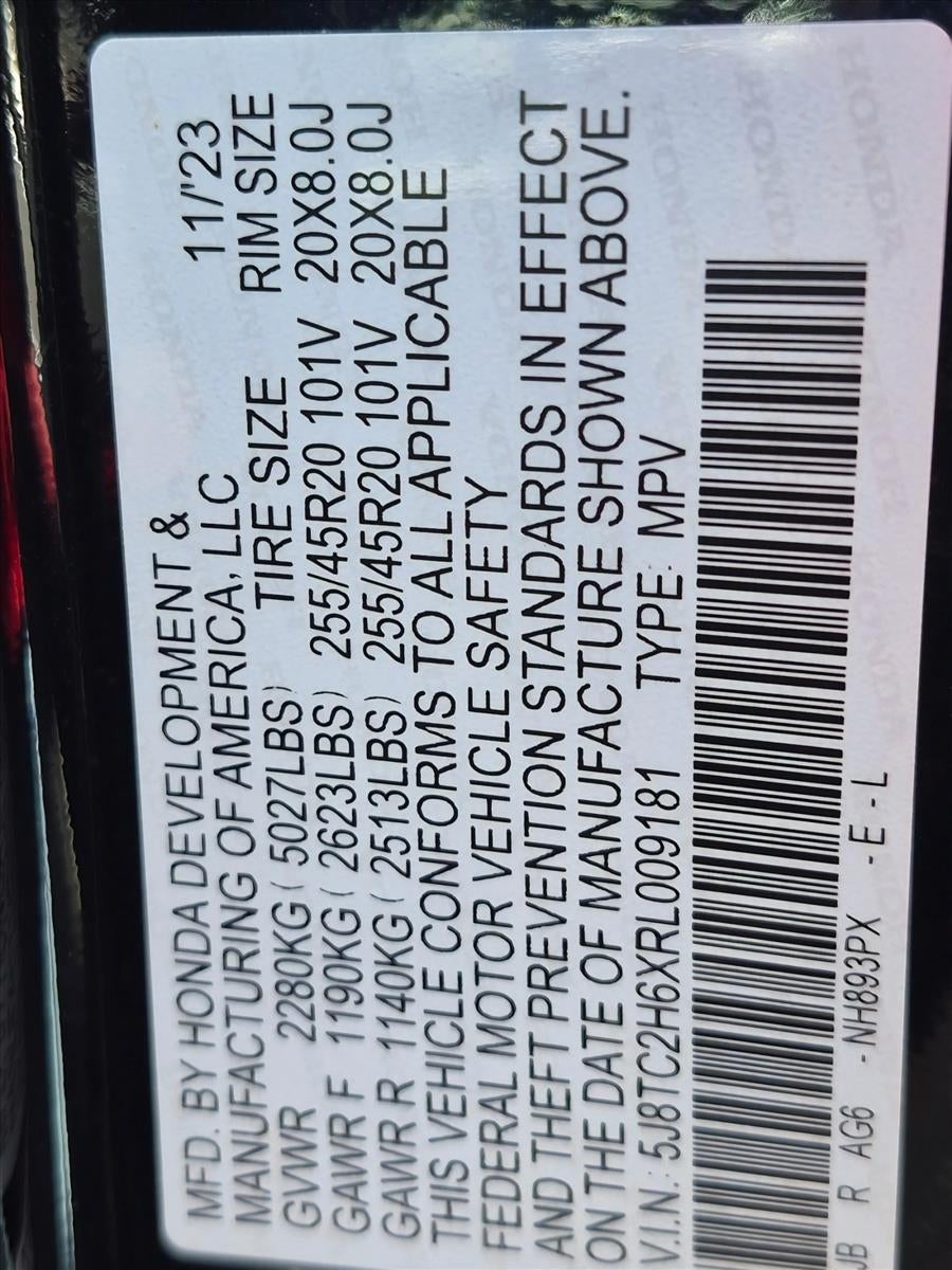 2024 Acura RDX SH-AWD w/A-Spec Package