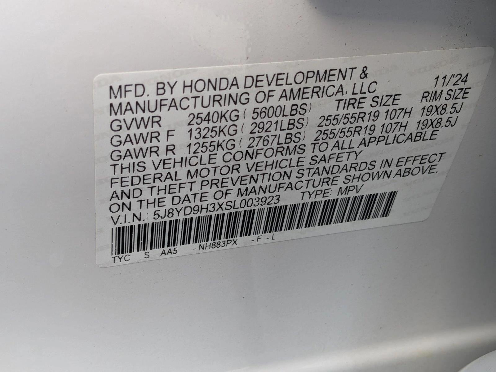 2025 Acura MDX FWD