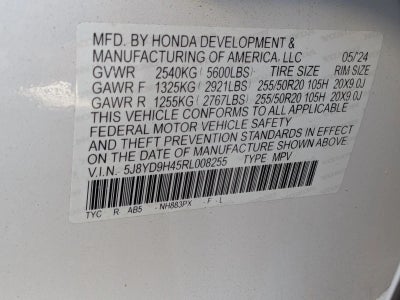 2024 Acura MDX FWD w/Technology Package