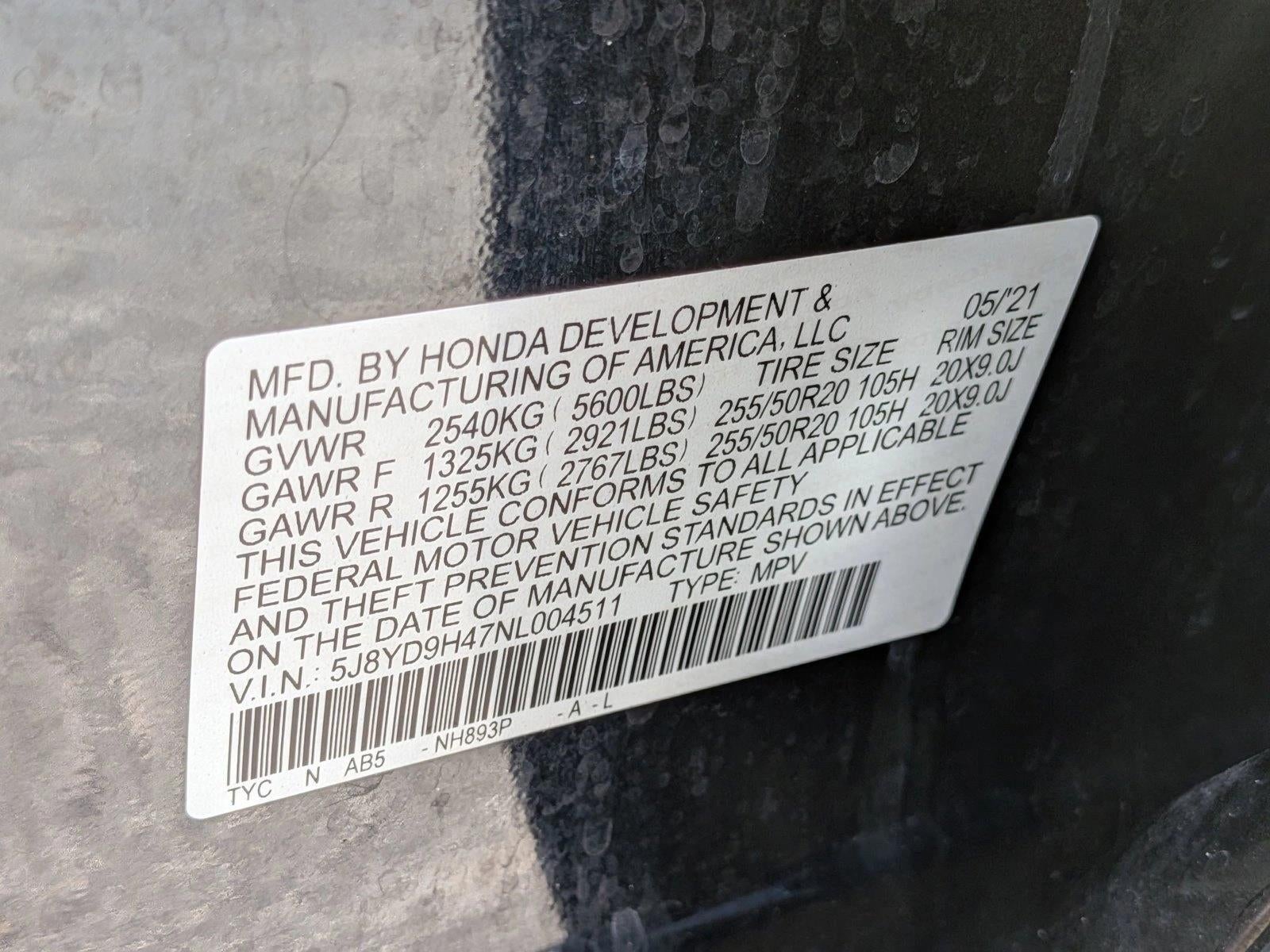 2022 Acura MDX FWD w/Technology Package