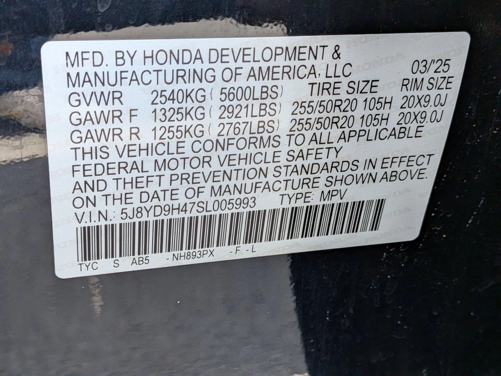 2025 Acura MDX FWD w/Technology Package