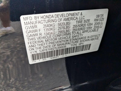 2026 Acura MDX SH-AWD w/A-Spec Package