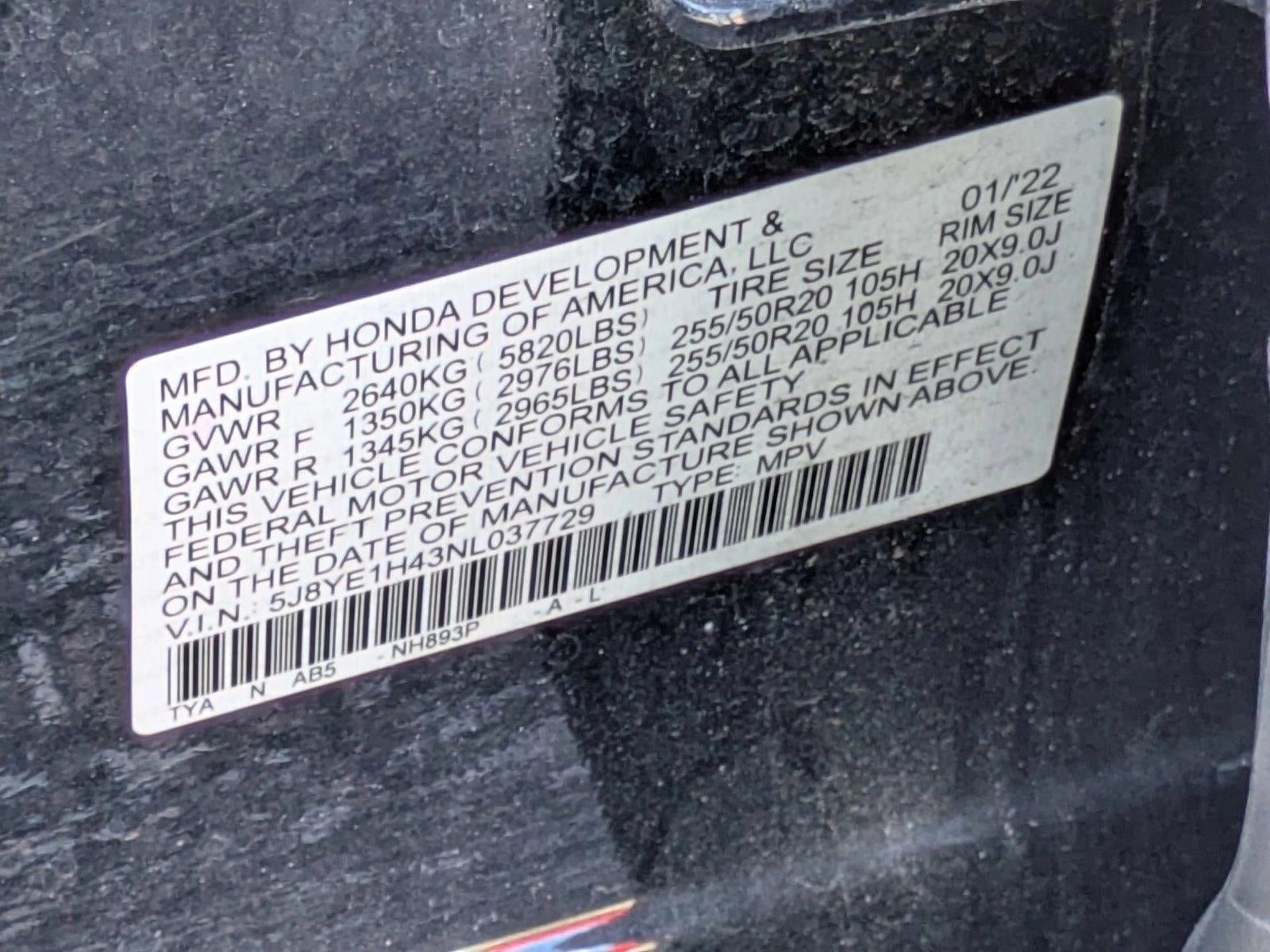 2022 Acura MDX SH-AWD w/Technology Package