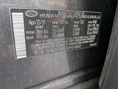 2023 Hyundai SANTA FE SEL FWD