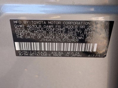 2020 Lexus IS 300 F SPORT RWD