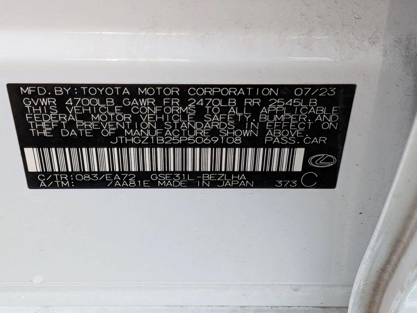 2023 Lexus IS 350 F SPORT RWD