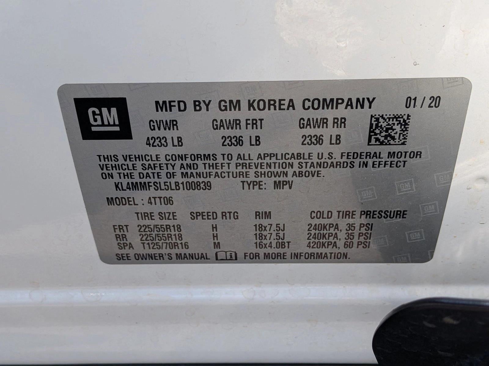 2020 Buick Encore GX Essence FWD