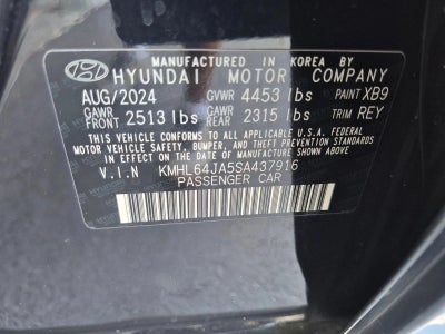 2025 Hyundai SONATA SEL FWD