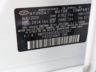 2025 Genesis G70 2.5T RWD