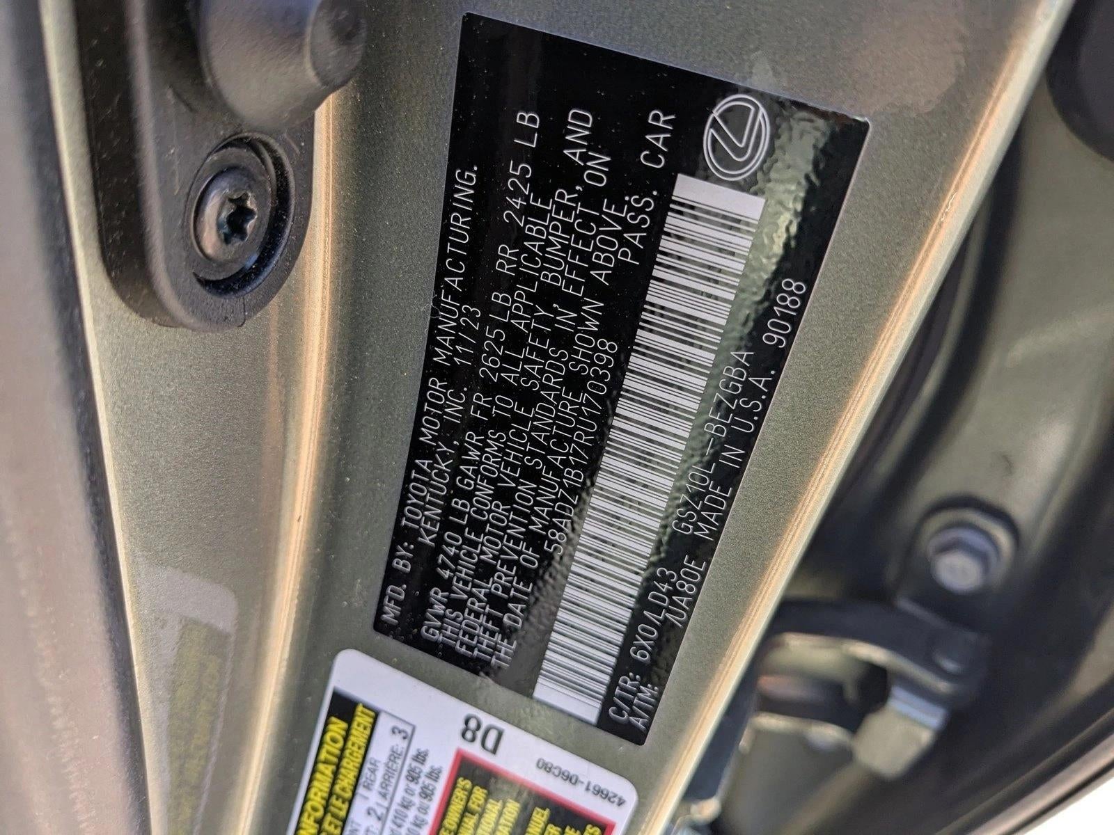 2024 Lexus ES 350 FWD