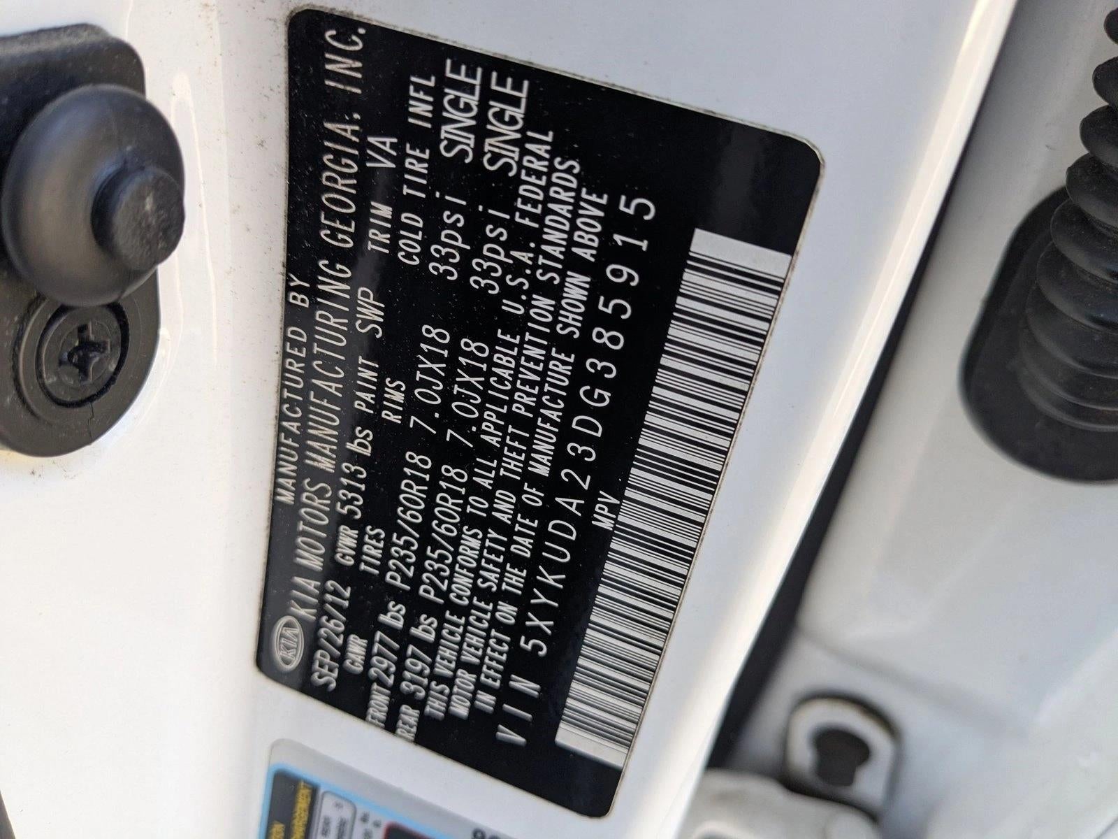 2013 Kia Sorento AWD 4dr V6 EX