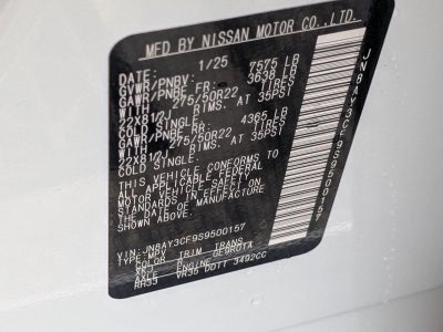 2025 Nissan Armada 4x2 Platinum Reserve