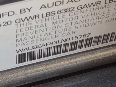2020 Audi A8 L 60 TFSI quattro