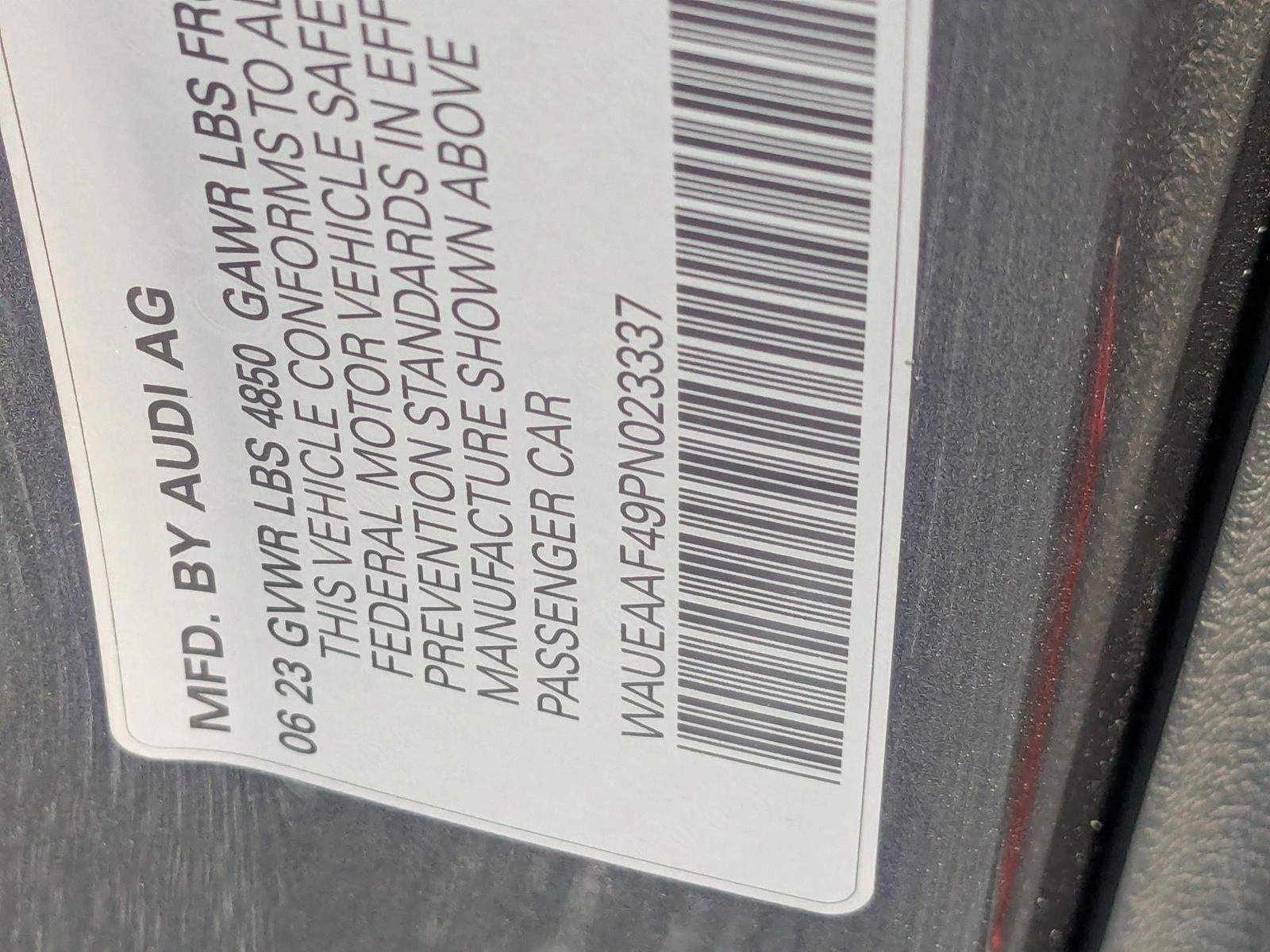 2023 Audi A4 Sedan S line Premium Plus 45 TFSI quattro