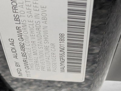 2018 Audi A5 Cabriolet 2.0 TFSI Premium Plus