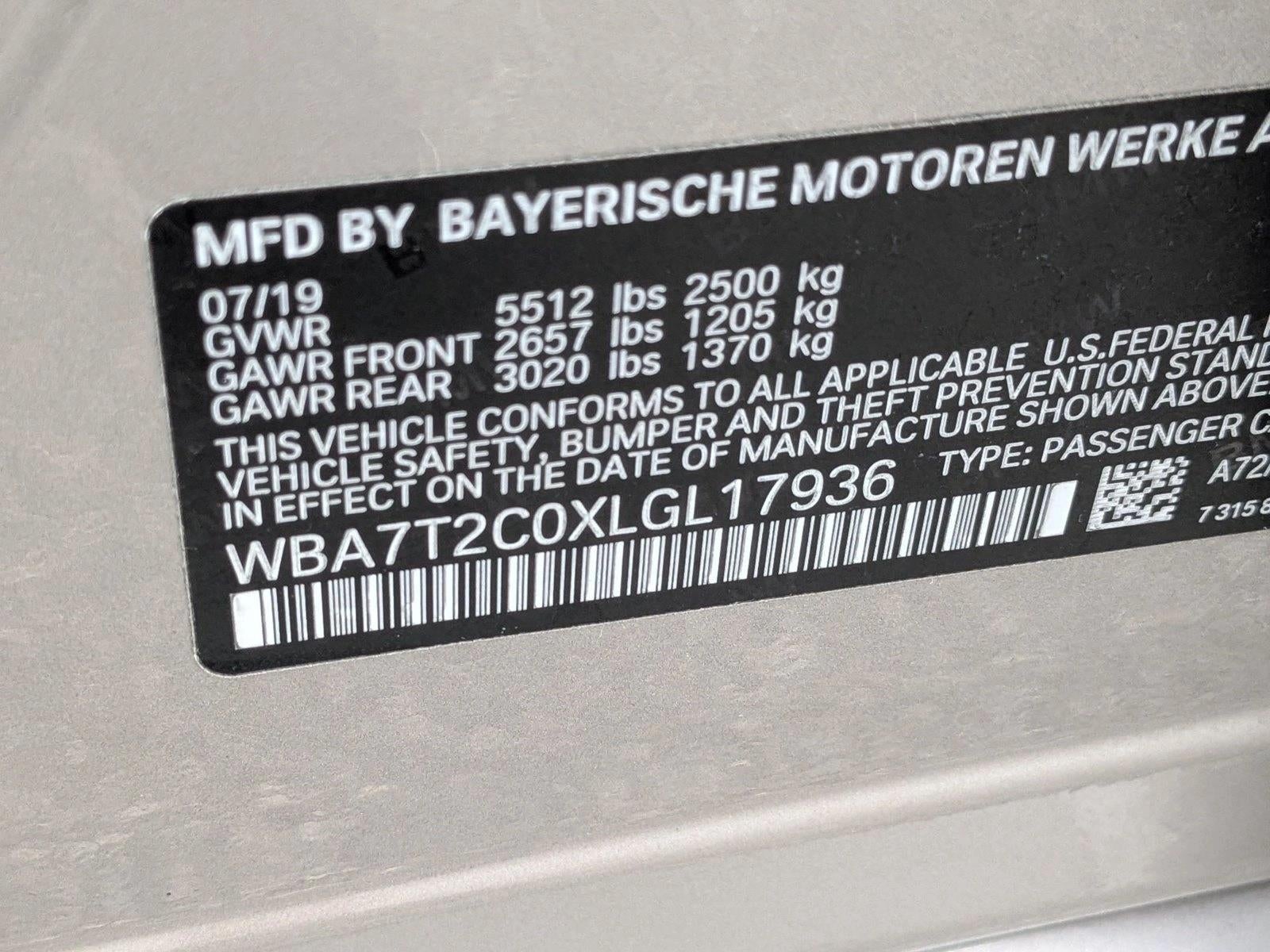 2020 BMW 740i Sedan